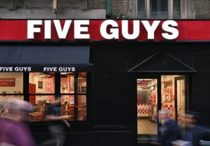 Five Guys restaurant exterior
